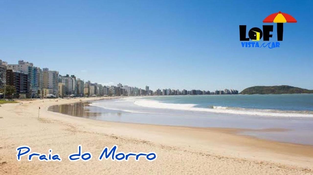Suíte Mar - Praia do Morro - prédio frente Mar com elevador, atravessou a avenida, já está na Praia - com garagem - internet Guarapari Extérieur photo