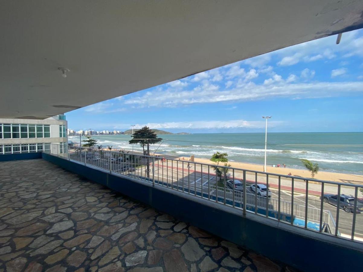 Suíte Mar - Praia do Morro - prédio frente Mar com elevador, atravessou a avenida, já está na Praia - com garagem - internet Guarapari Extérieur photo