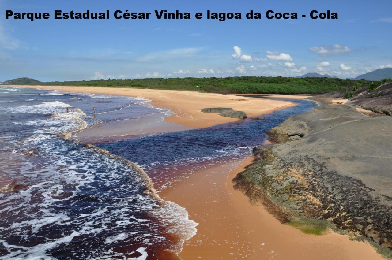 Suíte Mar - Praia do Morro - prédio frente Mar com elevador, atravessou a avenida, já está na Praia - com garagem - internet Guarapari Extérieur photo