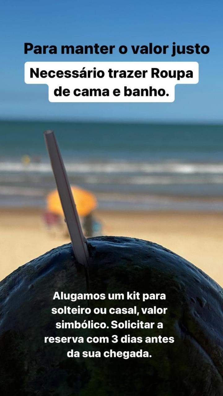 Suíte Mar - Praia do Morro - prédio frente Mar com elevador, atravessou a avenida, já está na Praia - com garagem - internet Guarapari Extérieur photo